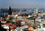 Zum Überblick: Riga von oben